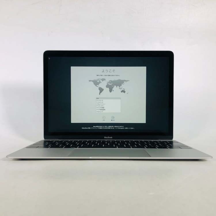 MacBook 12インチ (Early 2015) Core M 1.1GHz/8GB/SSD 256GB シルバー ...